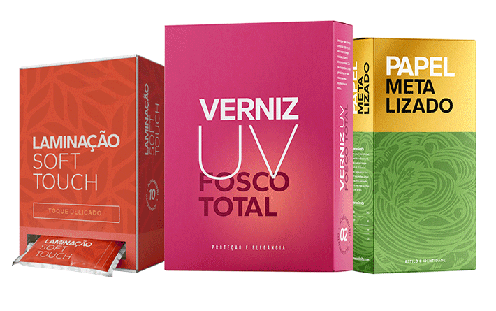 VARIEDADE DE ACABAMENTOS